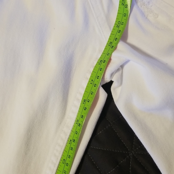 Signature Studio white jean jacket, Size XL - Picture 4 of 8